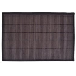 6 Bambusowych brązowych podkładek pod talerze 30 x 45 cm ciemny brąz 6 Bambusowych brązowych podkładek pod talerze 30 x 45 cm ciemny brąz