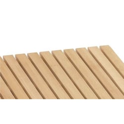 Arredamenti samoa 60 mata prysznicowa - 58 x 58 cm, brązowy