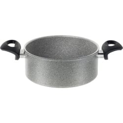 BALLARINI FERRARA Garnek granitowy indukcyjny z 2 uchwytami 24 cm