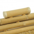 Bambusowe łóżko, 180 x 200 cm, kolor naturalny