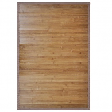 Bambusowe maty łazienkowe, 2 szt., 60 x 90 cm, brązowe
