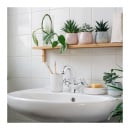 Bateria umywalkowa stojąca kran retro - yoka