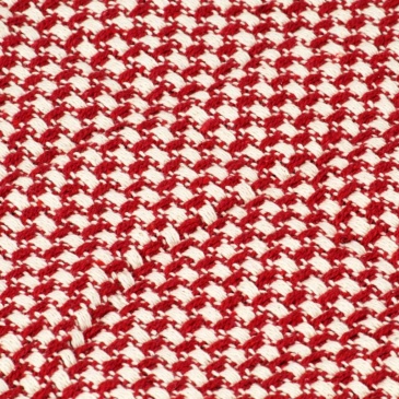Bawełniana narzuta, 125 x 150 cm, czerwona