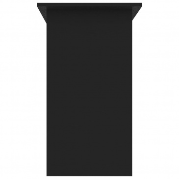 Biurko, czarne, 80x45x74 cm, płyta wiórowa