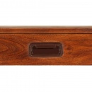 Biurko, drewno akacjowe stylizowane na sheesham, 110x50x76 cm