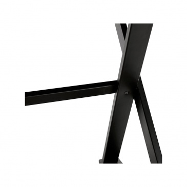 Biurko Kokoon Design Maud 180x90 cm drewniano-czarne