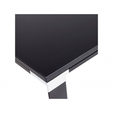 Biurko Kokoon Design Warner 140x74 cm czarne