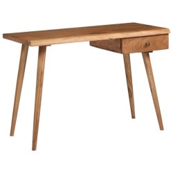 Biurko z litego drewna akacjowego, 110 x 50 x 76 cm Biurko z litego drewna akacjowego, 110 x 50 x 76 cm