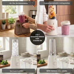 Blender do smoothie z butelkami 320 W Berlinger Haus Sahara Collection BH-9876