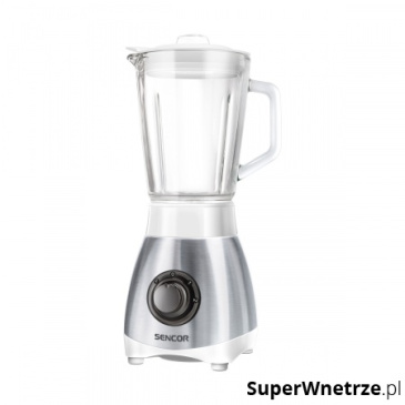 Blender kielichowy 0,8l Sencor SBL 3271SS biało-srebrny