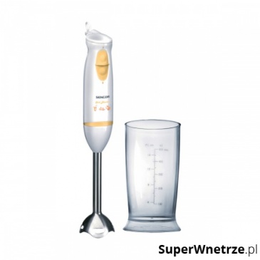 Blender ręczny 0,5l Sencor SHB 4356 żółto-biały