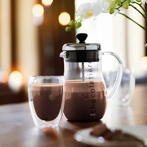 Bodum dzbanek do gorącej czekolady Chocolatiere 1L Chrome