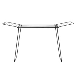 BRABANTIA 232442 - HangOn Too - Suszarka na pranie 22 m - Czarny matowy
