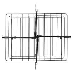 BRABANTIA 303982 - HangOn Tower - Suszarka na pranie 23 m - Czarny Matowy