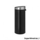 Kosz na śmieci Touch Bin New 30l Brabantia czarny mat/fpp