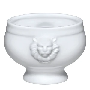 Bulionówka, porcelana, 0,45 l, śred. 11 x 8,5 cm, biała