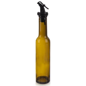 Butelka na oliwę i ocet szklana z dozownikiem 210 ml Butelka na oliwę i ocet szklana z dozownikiem 210 ml