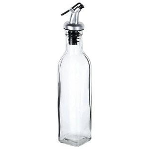 Butelka na oliwę i ocet szklana z dozownikiem 250 ml Butelka na oliwę i ocet szklana z dozownikiem 250 ml