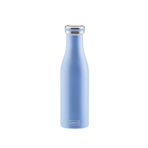 Butelka termiczna 750 ml stalowa, niebieska perłowa