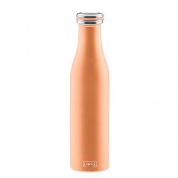 Butelka termiczna 750 ml stalowa, pomarańczowa perłowa