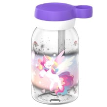 Butelka ze słomką Campus 450 ml Unicorn Glow 107480065411