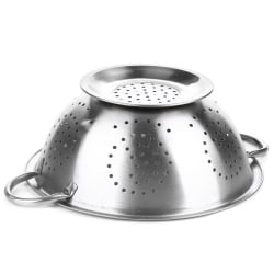 Cedzak kuchenny, durszlak stalowy, sitko, 24 cm Cedzak kuchenny, durszlak stalowy, sitko, 24 cm