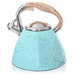 Czajnik błękitny, nowoczesny, automatyczny, 3,5 l