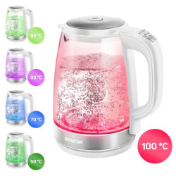 Czajnik elektryczny z regulacją temperatury Sencor SWK 2190WH, 2l