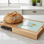 Deska do krojenia pieczywa z nożem Nuova R2S Kitchen Elements