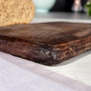 Deska do krojenia serwowania z uchwytem drewniana 40x15 cm