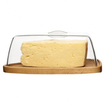 Deska do sera z pokrywą Oval Oak Sagaform