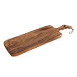 Deska do serwowania z rączką, akacja, 60 x 20 x 2,5 cm