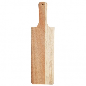 Deska drewniana / taca do serwowania na nóżkach z uchwytem 38,5x11x7 cm