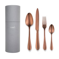 Destello copper zestaw 24 el. z tubą verlo Destello copper zestaw 24 el. z tubą verlo