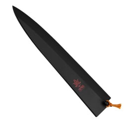 Dreweniana saya kanetsune ochraniacz na nóż yanagiba 21 cm Dreweniana saya kanetsune ochraniacz na nóż yanagiba 21 cm