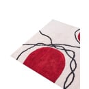 Dywan BOLAT Beżowy 160 x 230 cm Bawełna