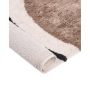 Dywan BOLAT Beżowy 160 x 230 cm Bawełna