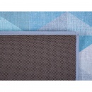 Dywan niebiesko-szary 140 x 200 cm krótkowłosy KARTEPE