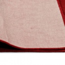 Dywan z juty z podkładem z lateksu, 80 x 160 cm, czerwony