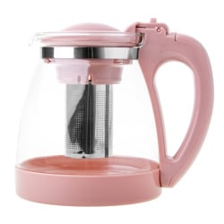 Dzbanek szkl. z zaparz. ELGAR róż 1800ml/OD3038