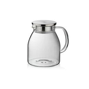 dzbanek, szkło borokrzemowe/stal nierdzewna, 1,2 l dzbanek, szkło borokrzemowe/stal nierdzewna, 1,2 l