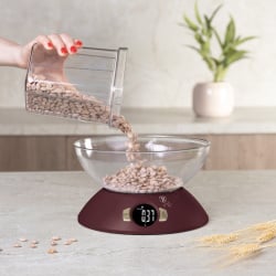Elektroniczna waga kuchenna z misą BerlingerHaus BH-9615 Leonardo Collection