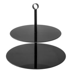 ESTELLE CZARNA Patera 2 poziomy 25/30cm/OD3100 ESTELLE CZARNA Patera 2 poziomy 25/30cm/OD3100
