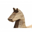 Figurka koń jasne drewno COLIMA