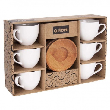 Filiżanka porcelanowa, filiżanki, zestaw filiżanek do kawy, espresso, 100 ml, 6 sztuk