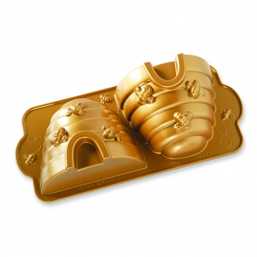 Forma do ciasta Ul 2,4 L Nordic Ware złota
