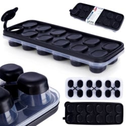 Forma do kostek lodu z pokrywką 25 cm