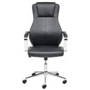 Fotel biurowy ADEPT Ekoskóra Czarny