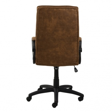 Fotel biurowy brad brązowy