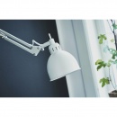 Frandsen lampa ścienna job biała - regulowane ramię